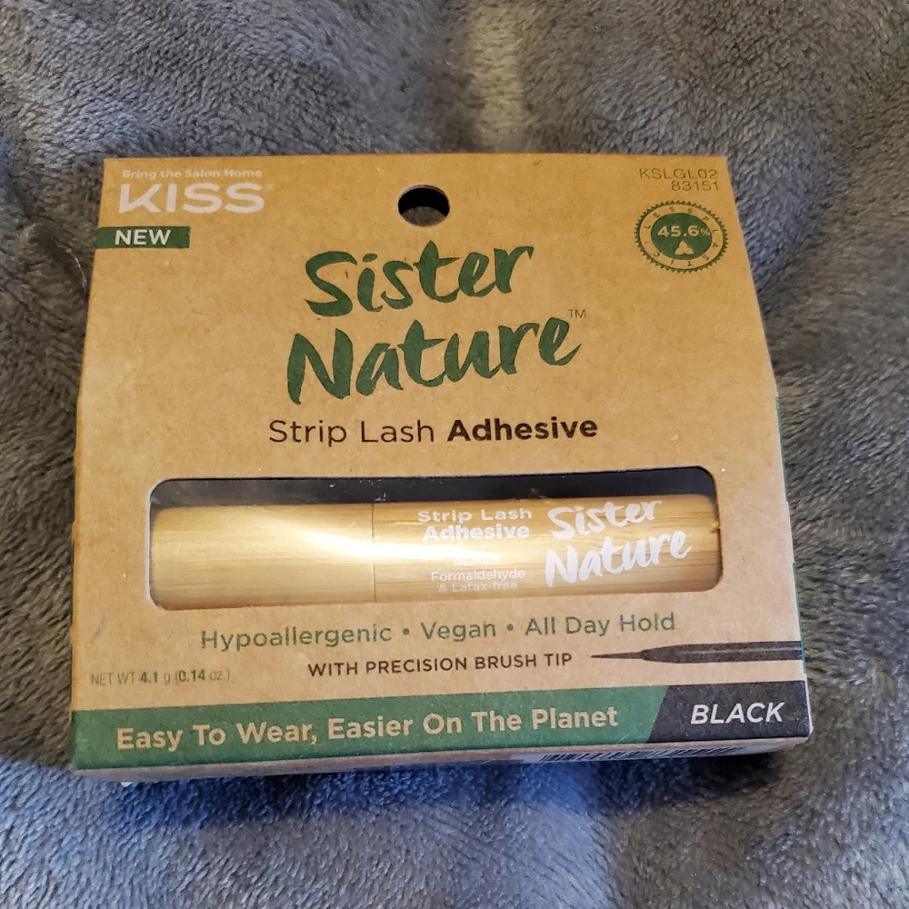 SISTER NATURE STRIP LASH ADHESIVE Black